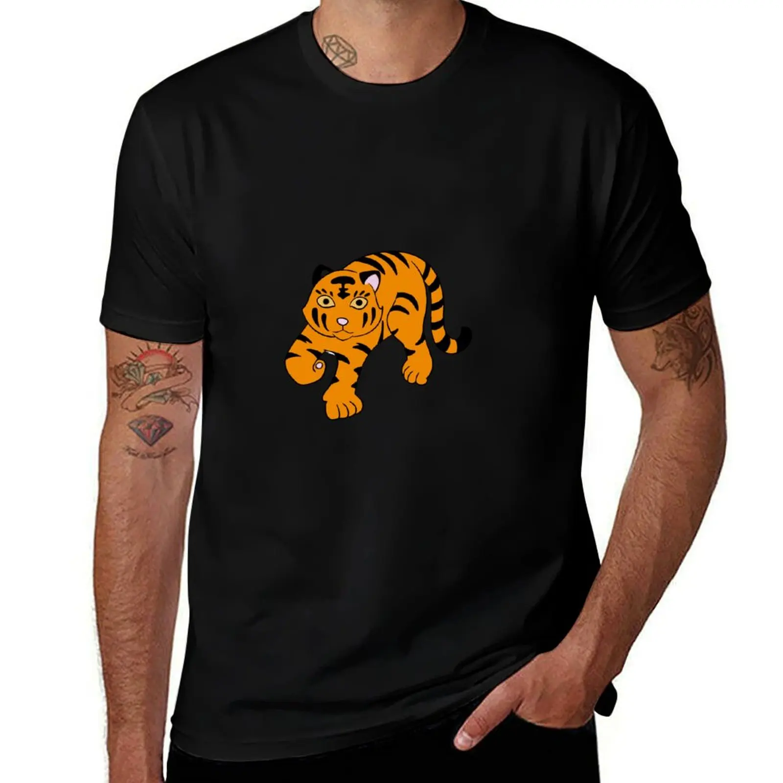 Tiger Walk T-Shirt Daily Wear Print T-Shirt
Tiger Walk T-Shirt Daily Wear Print T-Shirt