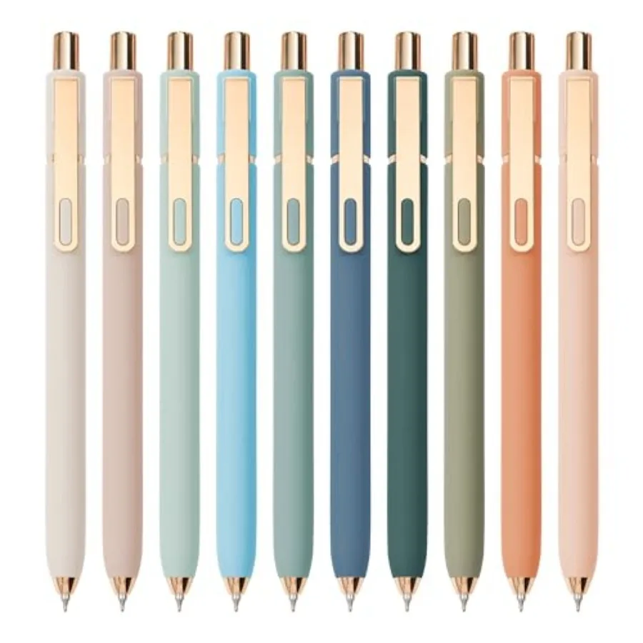 Gel Pens Black Ink Pens for Office 0.5mm Fine Point Pen Smooth Writing Retractable Metal
Gel Pens Black Ink Pens for Office 0.5mm Fine Point Pen Smooth Writing Retractable Metal