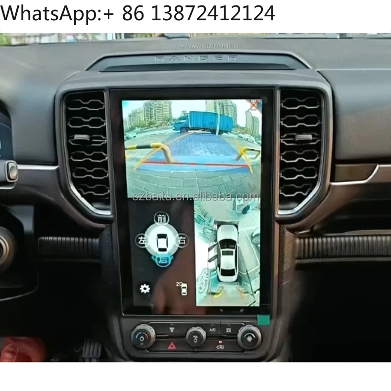 360 Degree Cameras for Ford Ranger Everest SYNC3 SYNC4 2012-2024 Car 360 AVM Car Panoramic Camera Dynamic Trajectory Decoder
360 Degree Cameras for Ford Ranger Everest SYNC3 SYNC4 2012-2024 Car 360 AVM Car Panoramic Camera Dynamic Trajectory Decoder
