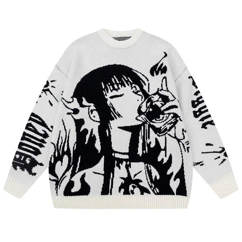 Autumn and Winter Men's and Women's New Personalized Retro Leisure Y2K Street Round Neck Harajuku Loose Trendy Sweater
Autumn and Winter Men's and Women's New Personalized Retro Leisure Y2K Street Round Neck Harajuku Loose Trendy Sweater