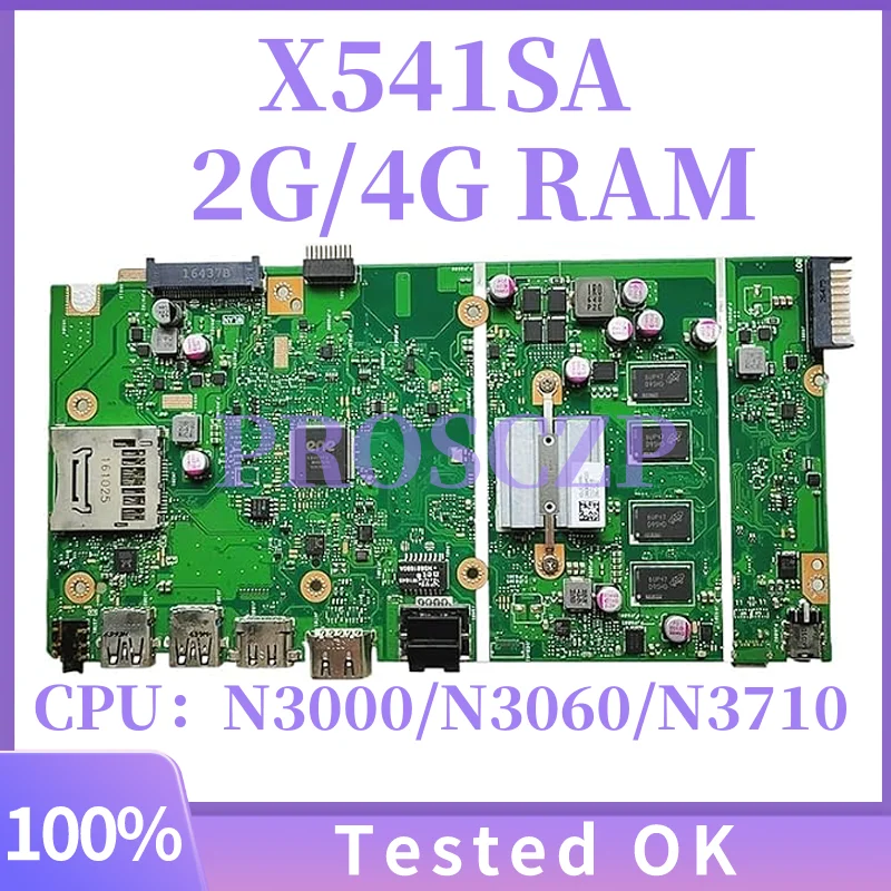 X541SA Материнская плата для ноутбука Asus X541S F541S A541S Материнская плата для ноутбука 2G/4G RAM N3000 N3060 N3710 X5-E800 CPU REV 2.0 
X541SA Материнская плата для ноутбука Asus X541S F541S A541S Материнская плата для ноутбука 2G/4G RAM N3000 N3060 N3710 X5-E800 CPU REV 2.0