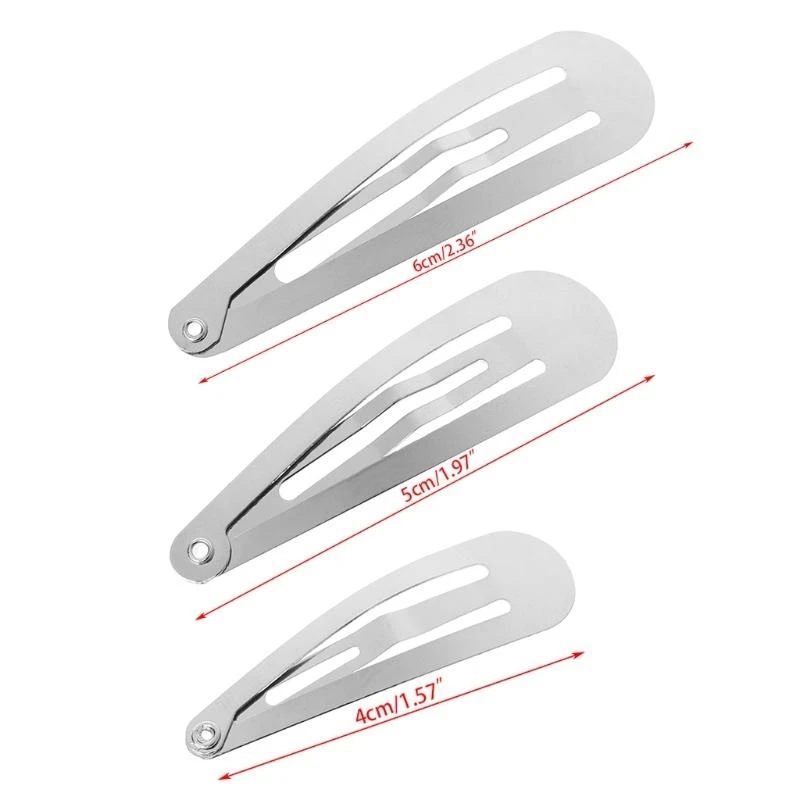 50pcs Silver Tone Hair Clips Craft Bow Headwear Decoration DIY 4/5/6cm 15UB
50pcs Silver Tone Hair Clips Craft Bow Headwear Decoration DIY 4/5/6cm 15UB