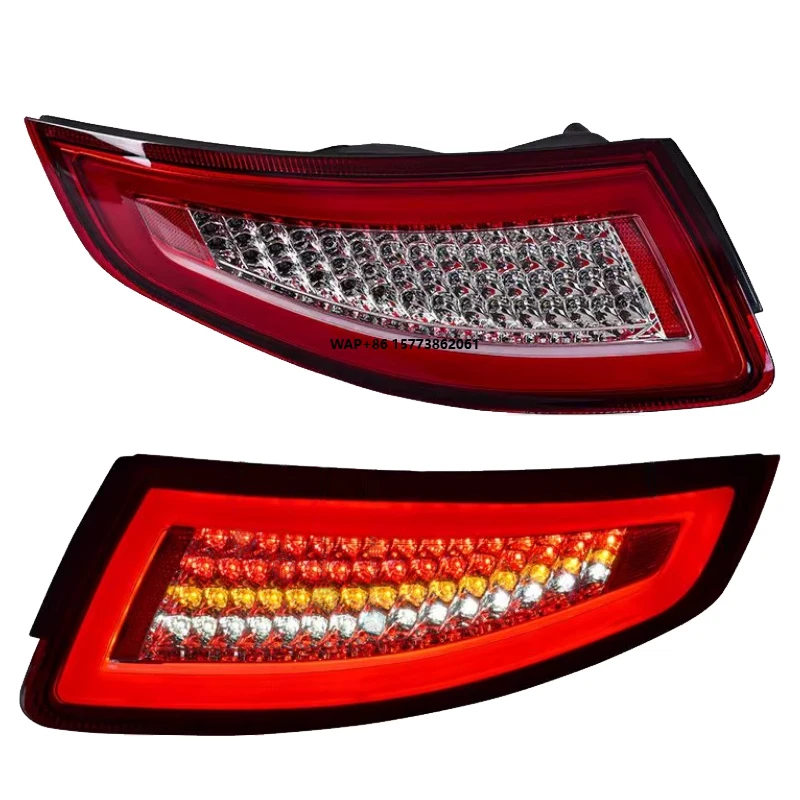 2 Pieces for 911 Rear Light Assembly with Retrofitted LED Turn Signal Tail Light Clear 2005-2008 Taillamp Taillights
2 Pieces for 911 Rear Light Assembly with Retrofitted LED Turn Signal Tail Light Clear 2005-2008 Taillamp Taillights