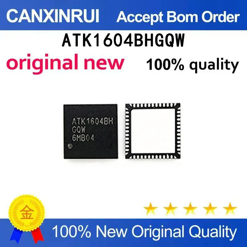 (5 PCS) Brand new original ATK1604ACGQW ATK1604AC ATK1604BHGQW ATK1604BH QFN
(5 PCS) Brand new original ATK1604ACGQW ATK1604AC ATK1604BHGQW ATK1604BH QFN