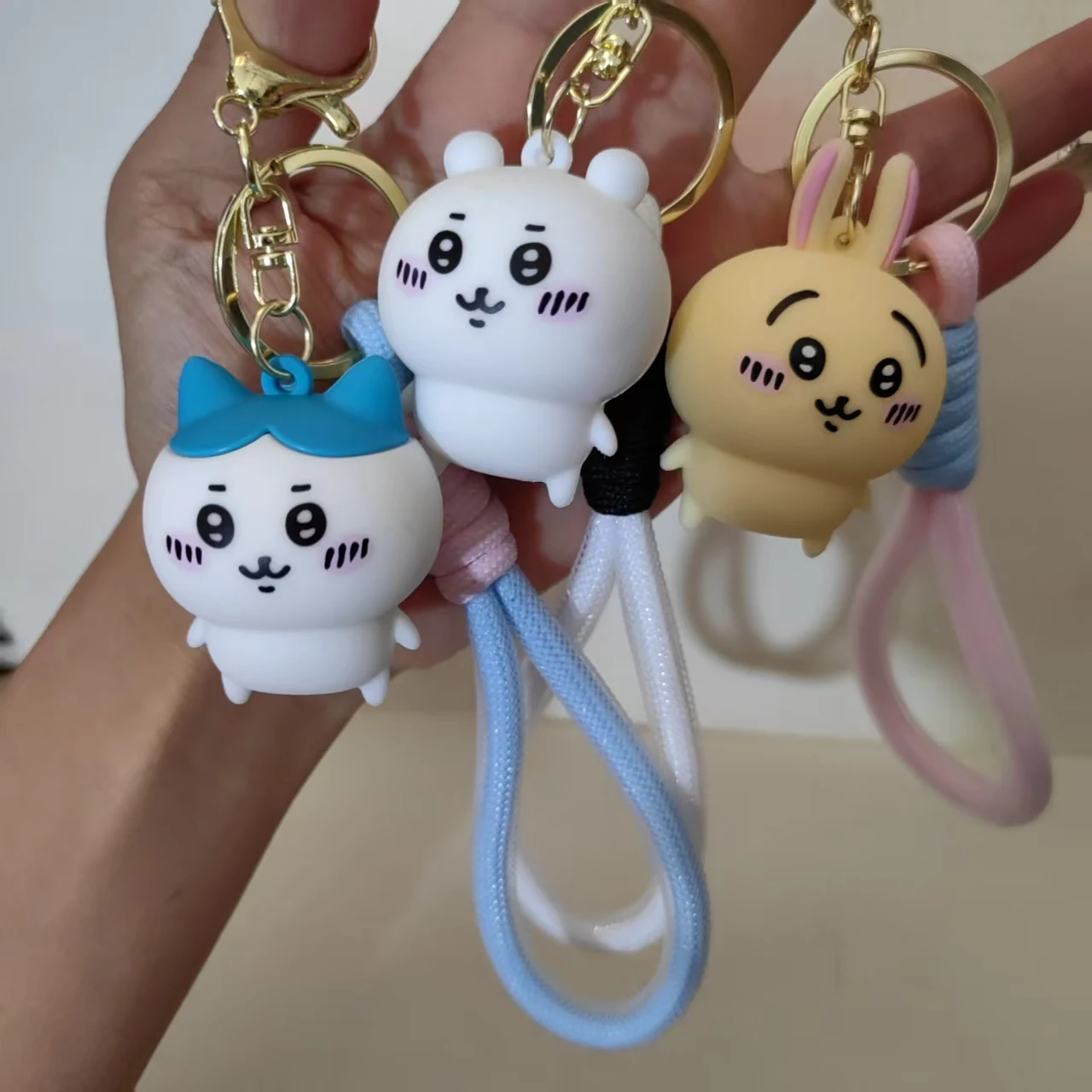Подлинная фигурка Chiikawa, мультяшный брелок Little Hachiji Usachi, милая кукла для девочек, подвеска на рюкзак
Подлинная фигурка Chiikawa, мультяшный брелок Little Hachiji Usachi, милая кукла для девочек, подвеска на рюкзак