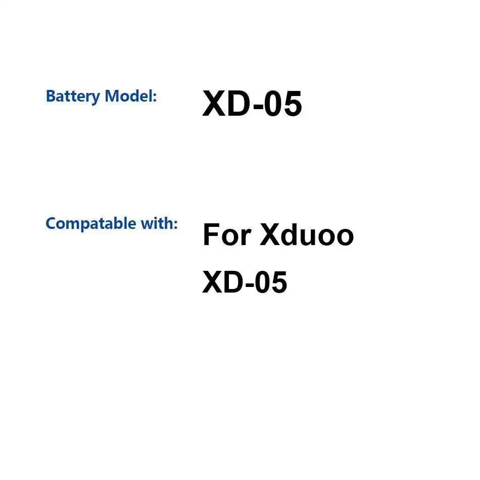 5000Mah Audio Decoder Battery Long Lasting For Xduoo XD-05
5000Mah Audio Decoder Battery Long Lasting For Xduoo XD-05