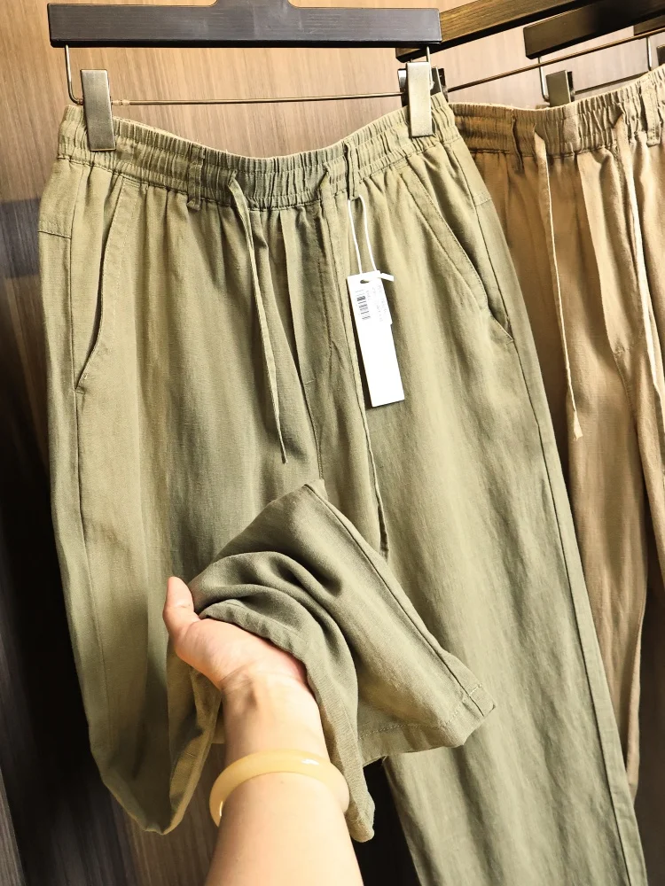 Men's Summer Casual Pants Straight Leg Breathable Comfortable Linen Lyocell Blend Sweat Absorbent Cool Feeling Fashionable
Men's Summer Casual Pants Straight Leg Breathable Comfortable Linen Lyocell Blend Sweat Absorbent Cool Feeling Fashionable