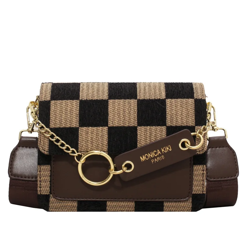 Checkerboard Mini Fabric Flap Crossbody Sling Bags for Women Luxury Brand Design Handbag Simple Shoulder Bag Handbags For Women
Checkerboard Mini Fabric Flap Crossbody Sling Bags for Women Luxury Brand Design Handbag Simple Shoulder Bag Handbags For Women