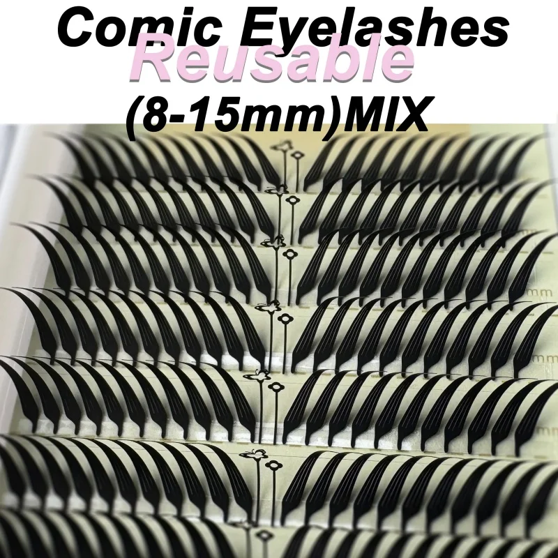 1/box 240 clusters Eyelash Extension Premade Manga False Eyelash Feather Natural Lightweight Comic Spire Lashes for Makeup Tool
1/box 240 clusters Eyelash Extension Premade Manga False Eyelash Feather Natural Lightweight Comic Spire Lashes for Makeup Tool