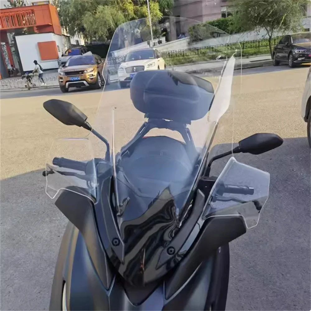 For YAMAHA XMAX300 Heightened Widened and chest protector to block windshield Windscreen Wind Screen Front Glass
For YAMAHA XMAX300 Heightened Widened and chest protector to block windshield Windscreen Wind Screen Front Glass