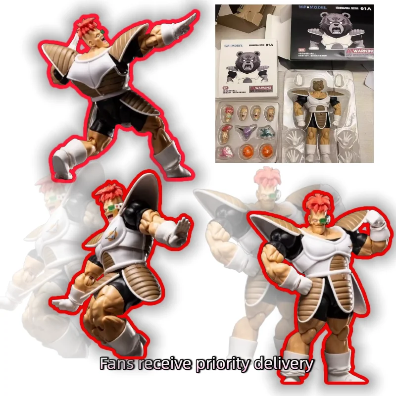 【In Stock】Dragon Ball WP Raging Bear Likum SHF Ginyu Force Action Figures Animation Model Toys Collection Gift Desktop Ornaments
【In Stock】Dragon Ball WP Raging Bear Likum SHF Ginyu Force Action Figures Animation Model Toys Collection Gift Desktop Ornaments