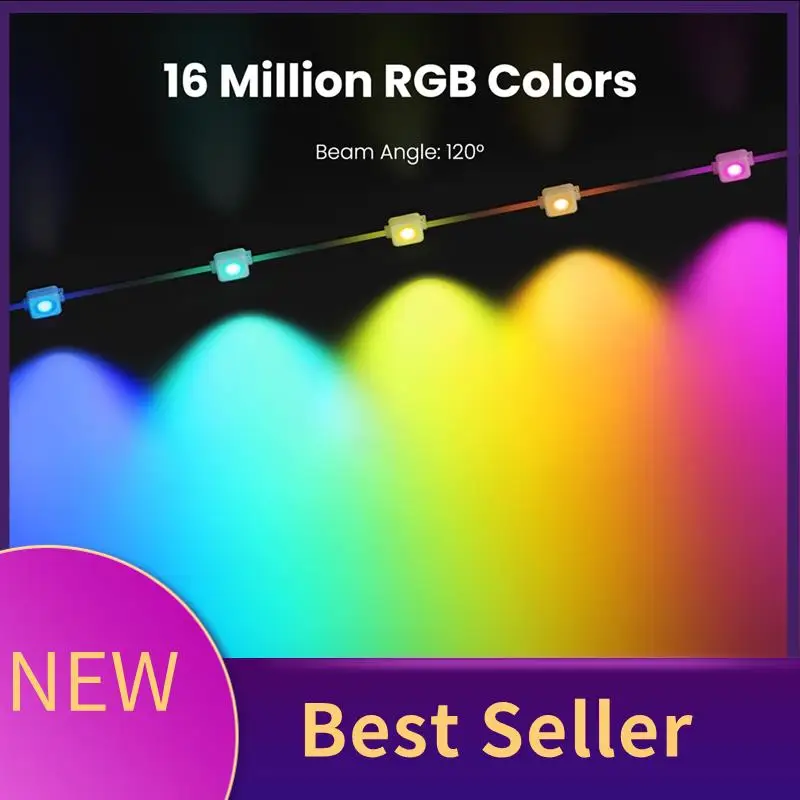 ABHI-Tuya Wi-Fi Smart Eaves String светодиодный светильник для улицы IP67 водонепроницаемый RGB цветной RF пульт дистанционного управления для Alexa Google Home
ABHI-Tuya Wi-Fi Smart Eaves String светодиодный светильник для улицы IP67 водонепроницаемый RGB цветной RF пульт дистанционного управления для Alexa Google Home
