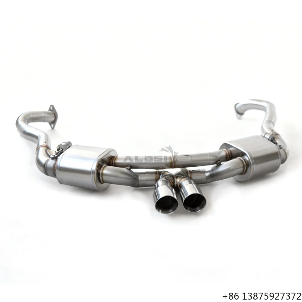 SS304 Valved Catback Exhaust for GT4 981 3.4 2015-2017 High Performance Racing Muffler Valve Control System
SS304 Valved Catback Exhaust for GT4 981 3.4 2015-2017 High Performance Racing Muffler Valve Control System