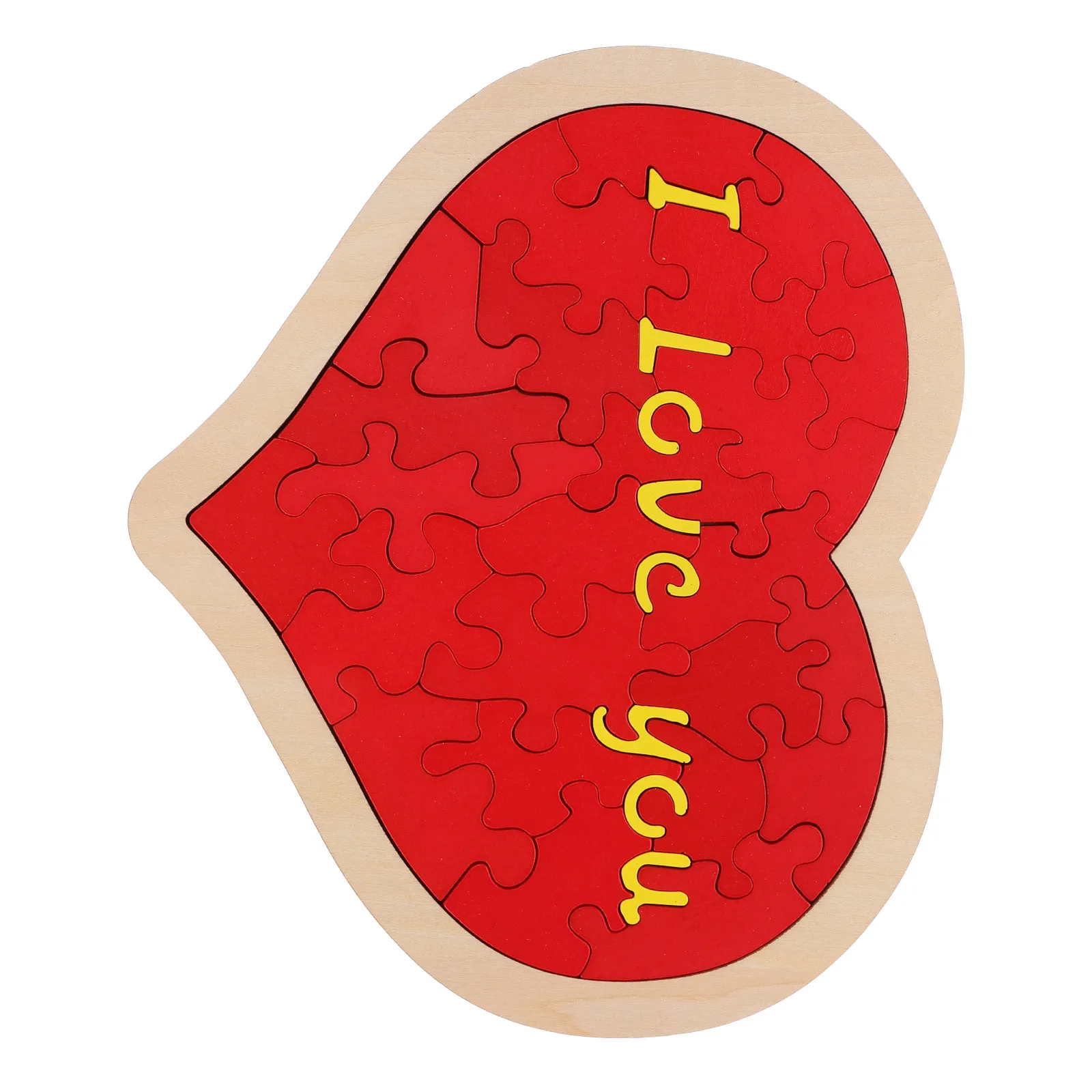 1Set Wooden Heart Puzzle Valentine Day Wedding Anniversary Romantic Decor Handmade Large Smooth Pieces I Love You Jigsaw Board
1Set Wooden Heart Puzzle Valentine Day Wedding Anniversary Romantic Decor Handmade Large Smooth Pieces I Love You Jigsaw Board