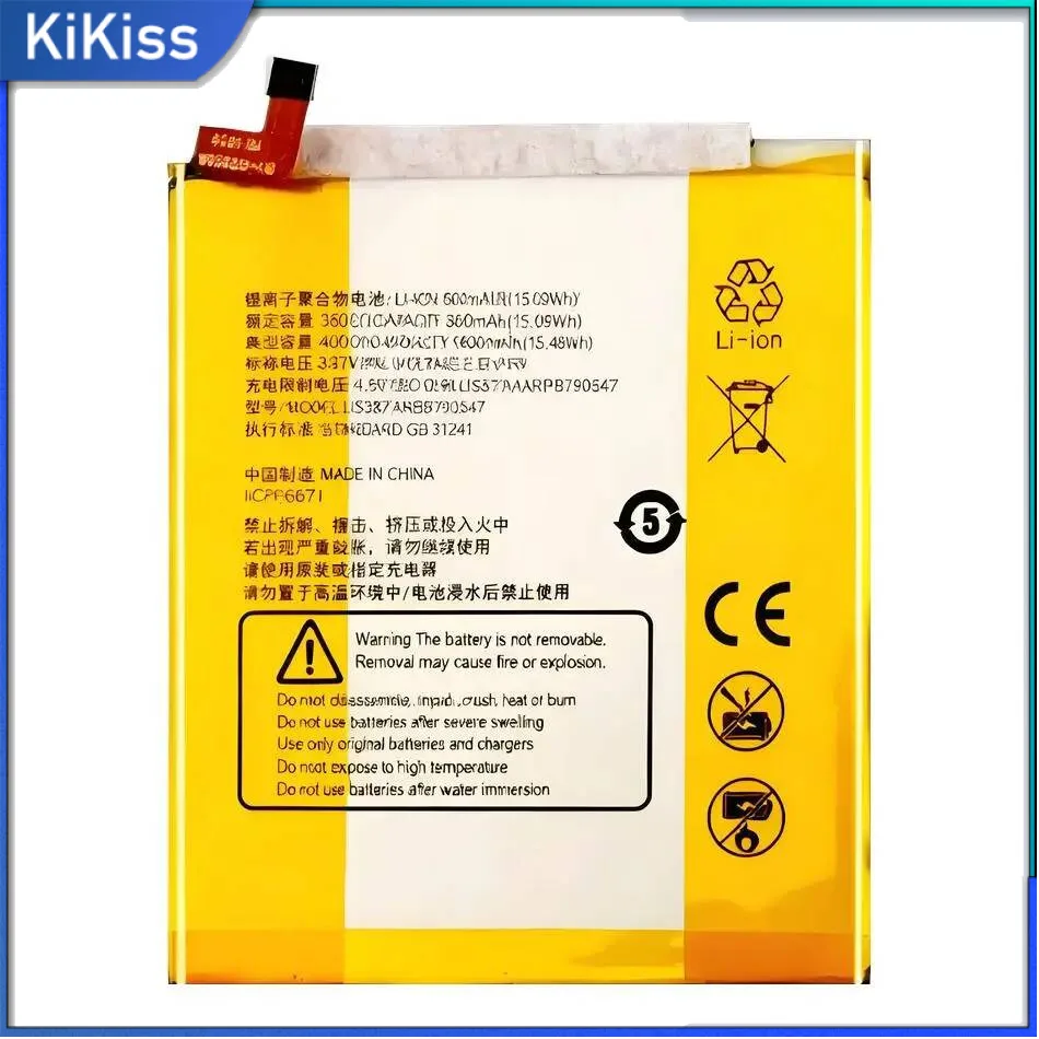 4000 мАч для Zte Axon 10 Pro 5G A2020 A2020N2 Li3939t44p8h756547 AXON10 Сменный долговечный аккумулятор премиум-класса для мобильного телефона
4000 мАч для Zte Axon 10 Pro 5G A2020 A2020N2 Li3939t44p8h756547 AXON10 Сменный долговечный аккумулятор премиум-класса для мобильного телефона