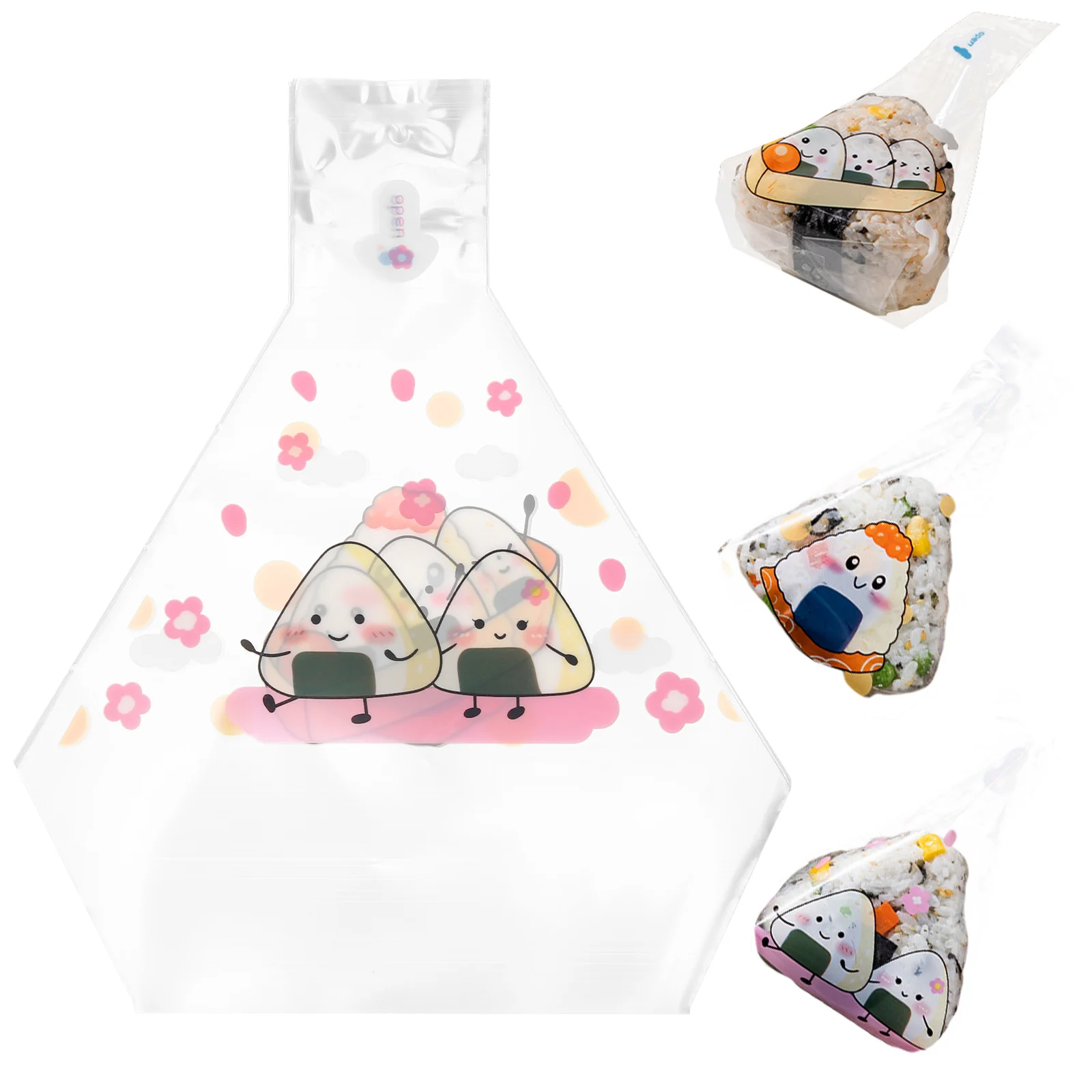 50 Pcs Triangle Rice Ball Packaging Packing Wrapper Sushi Container Onigiri Decoration Decorative Wrappers Bulk Candy Bag
50 Pcs Triangle Rice Ball Packaging Packing Wrapper Sushi Container Onigiri Decoration Decorative Wrappers Bulk Candy Bag