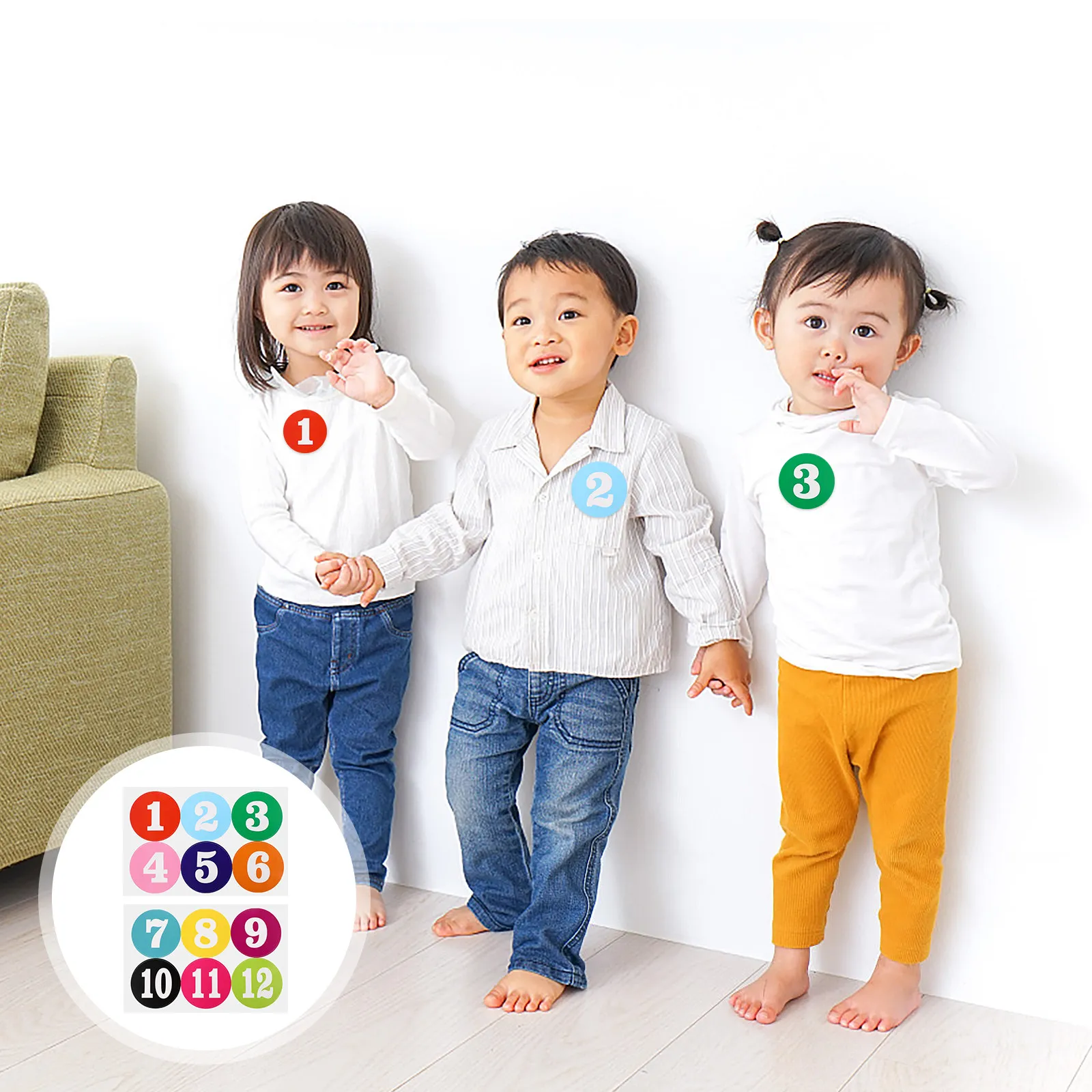 2 Sheets Colorful Round Number Stickers PVC Waterproof Self-Adhesive Removable for Envelope Sealing Gift Wrapping DIY Craft
2 Sheets Colorful Round Number Stickers PVC Waterproof Self-Adhesive Removable for Envelope Sealing Gift Wrapping DIY Craft