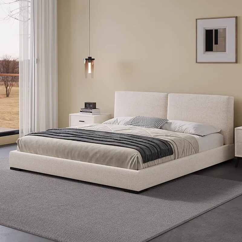 Minimalist Aesthetics Bed Frame European American Quality Confortable Bed Bedroom Wedding Twin Cama De Casal Bedroom Furniture
Minimalist Aesthetics Bed Frame European American Quality Confortable Bed Bedroom Wedding Twin Cama De Casal Bedroom Furniture