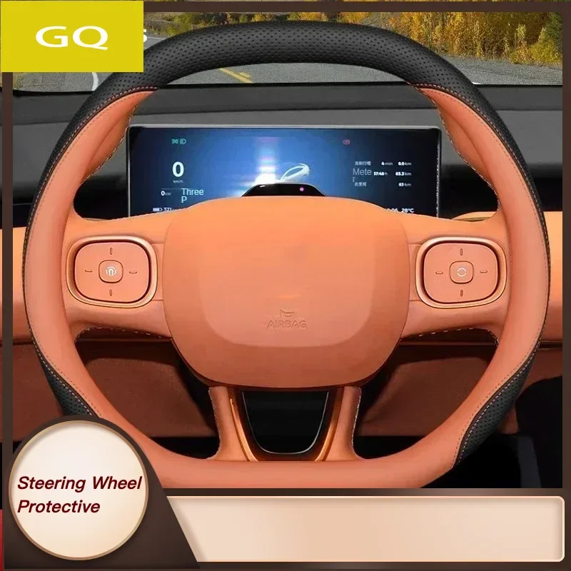 For NIO Car Steering Wheel Cover Original Colour Interior Leather Breathe Nappa For NIO ES6 ES8(EL8) ET5T EC6 ET5 ET7 ES7(EL7)
For NIO Car Steering Wheel Cover Original Colour Interior Leather Breathe Nappa For NIO ES6 ES8(EL8) ET5T EC6 ET5 ET7 ES7(EL7)