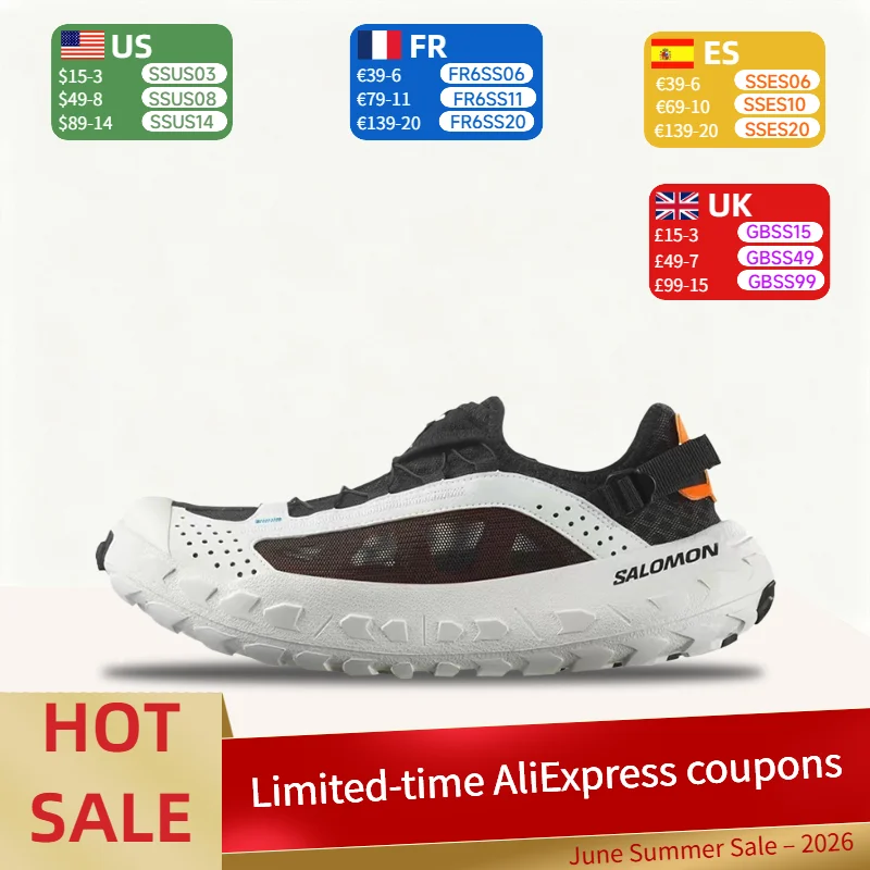 Salomon SOLAMPHIBIAN: Minimalist, Stylish, High-Quality, Versatile, Durable Low-Top Hiking Shoes for Men–Black and White 477002
Salomon SOLAMPHIBIAN: Minimalist, Stylish, High-Quality, Versatile, Durable Low-Top Hiking Shoes for Men–Black and White 477002