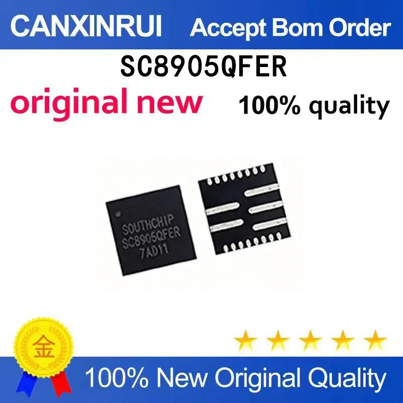 (5-100 pieces)Brand new original SC8905QFER SC8905 QFN spot chip IC
(5-100 pieces)Brand new original SC8905QFER SC8905 QFN spot chip IC