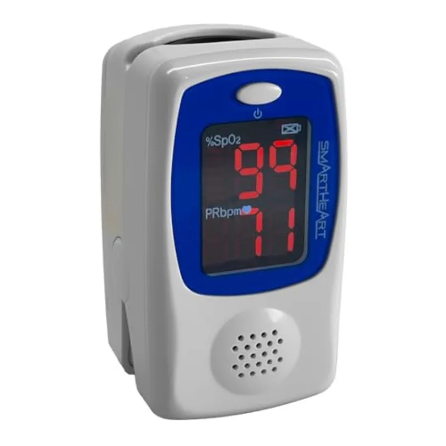 SmartHeart Fingertip Pulse Oximeter 1 Each 11-50L
SmartHeart Fingertip Pulse Oximeter 1 Each 11-50L