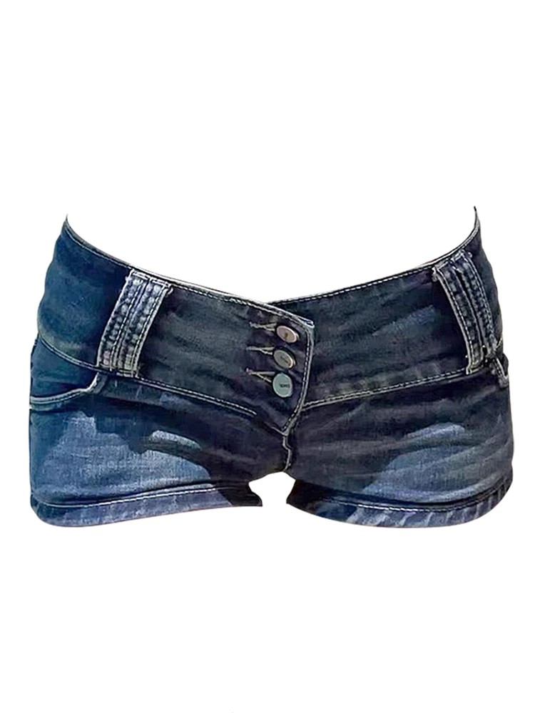 Y2K Streetwear Women Low Waist Jean Shorts Korean Casual All Match Slim Denim Shorts Female Summer Harajuku Denim Hot Pants
Y2K Streetwear Women Low Waist Jean Shorts Korean Casual All Match Slim Denim Shorts Female Summer Harajuku Denim Hot Pants