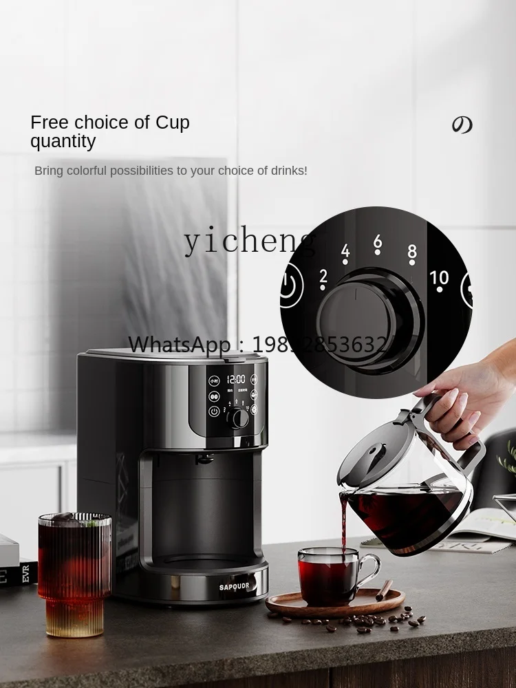 Auto Coffee Machine Household American Drip Small Integrated Grinding
Auto Coffee Machine Household American Drip Small Integrated Grinding
