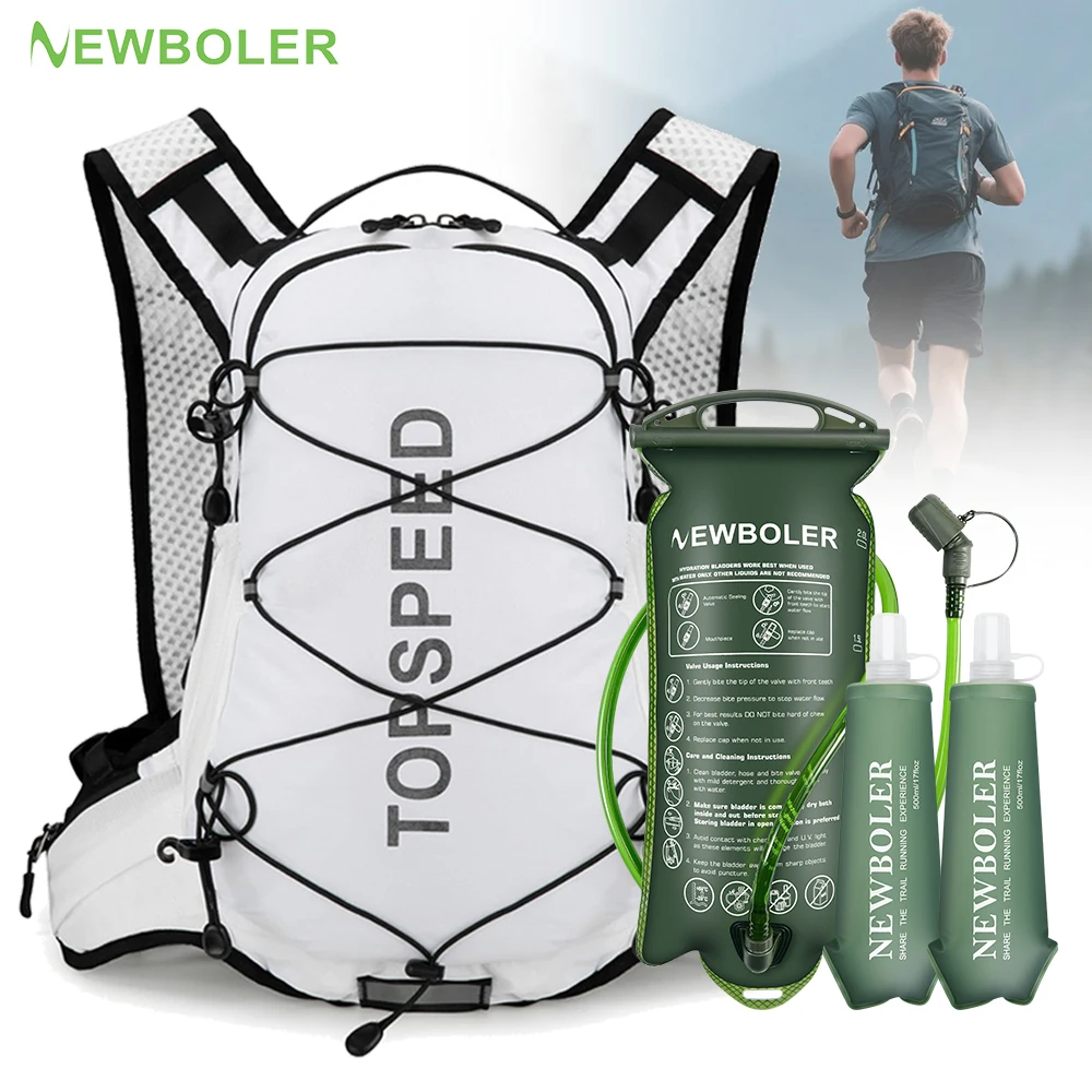 NEWBOLER Outdoor Sport Backpack with Water Bottles Hydration Breathable Backpack Hiking Running Bag Women Men Sports Bag
NEWBOLER Outdoor Sport Backpack with Water Bottles Hydration Breathable Backpack Hiking Running Bag Women Men Sports Bag