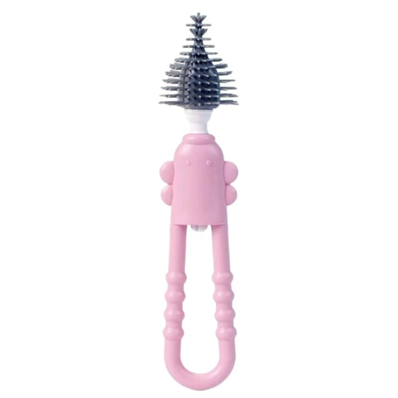 Feeding Bottle Silicone Brush Cup Pacifier Brushes Nipple Deep Cleaning Brush 425F
Feeding Bottle Silicone Brush Cup Pacifier Brushes Nipple Deep Cleaning Brush 425F