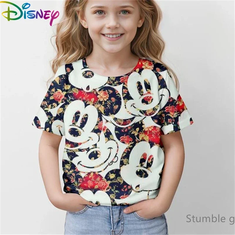 Kids Mickey Minnie Mouse T-Shirt 2026 Summer Soft Cotton Girls Clothes Casual Short Sleeve Outfit
Kids Mickey Minnie Mouse T-Shirt 2026 Summer Soft Cotton Girls Clothes Casual Short Sleeve Outfit