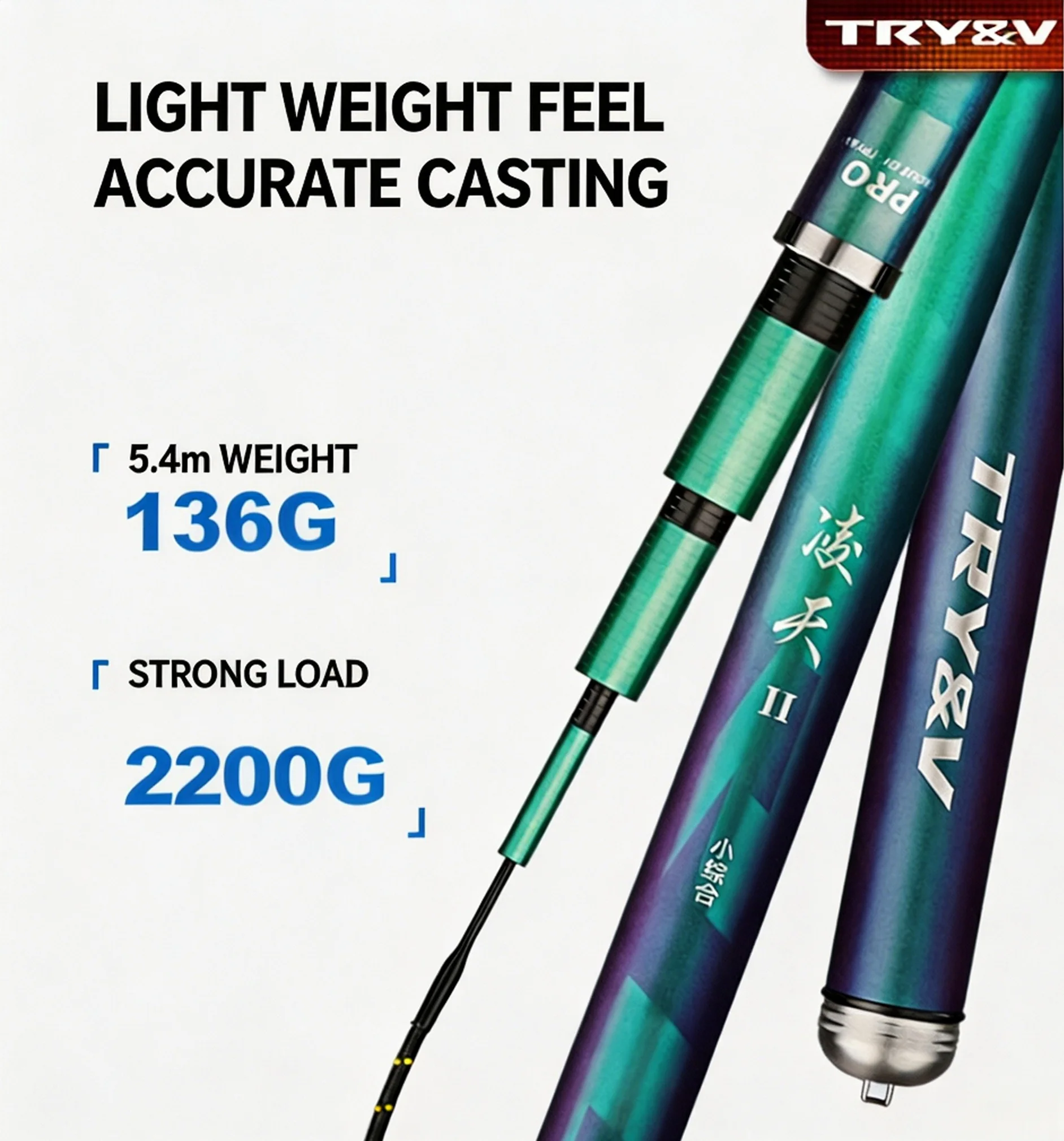 TRUVEX Lingtian Gen 2 Ultralight Carbon Carp Rod Purple Scratch Proof Stainless Steel Reinforced Ring for Lake Pond Fishing Rod
TRUVEX Lingtian Gen 2 Ultralight Carbon Carp Rod Purple Scratch Proof Stainless Steel Reinforced Ring for Lake Pond Fishing Rod