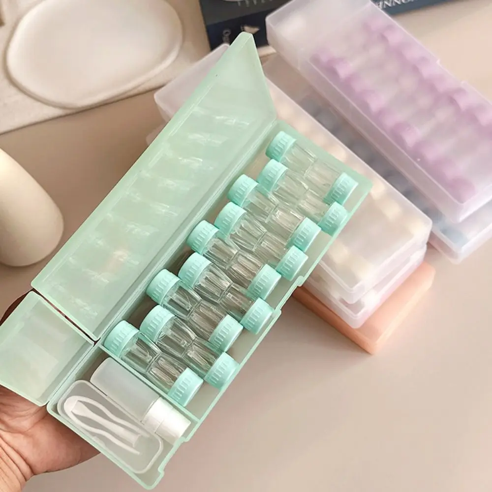New Plastic Contact Lenses Case Colored 8pcs/set Lens Container Portable Soak Storage Case Travel
New Plastic Contact Lenses Case Colored 8pcs/set Lens Container Portable Soak Storage Case Travel