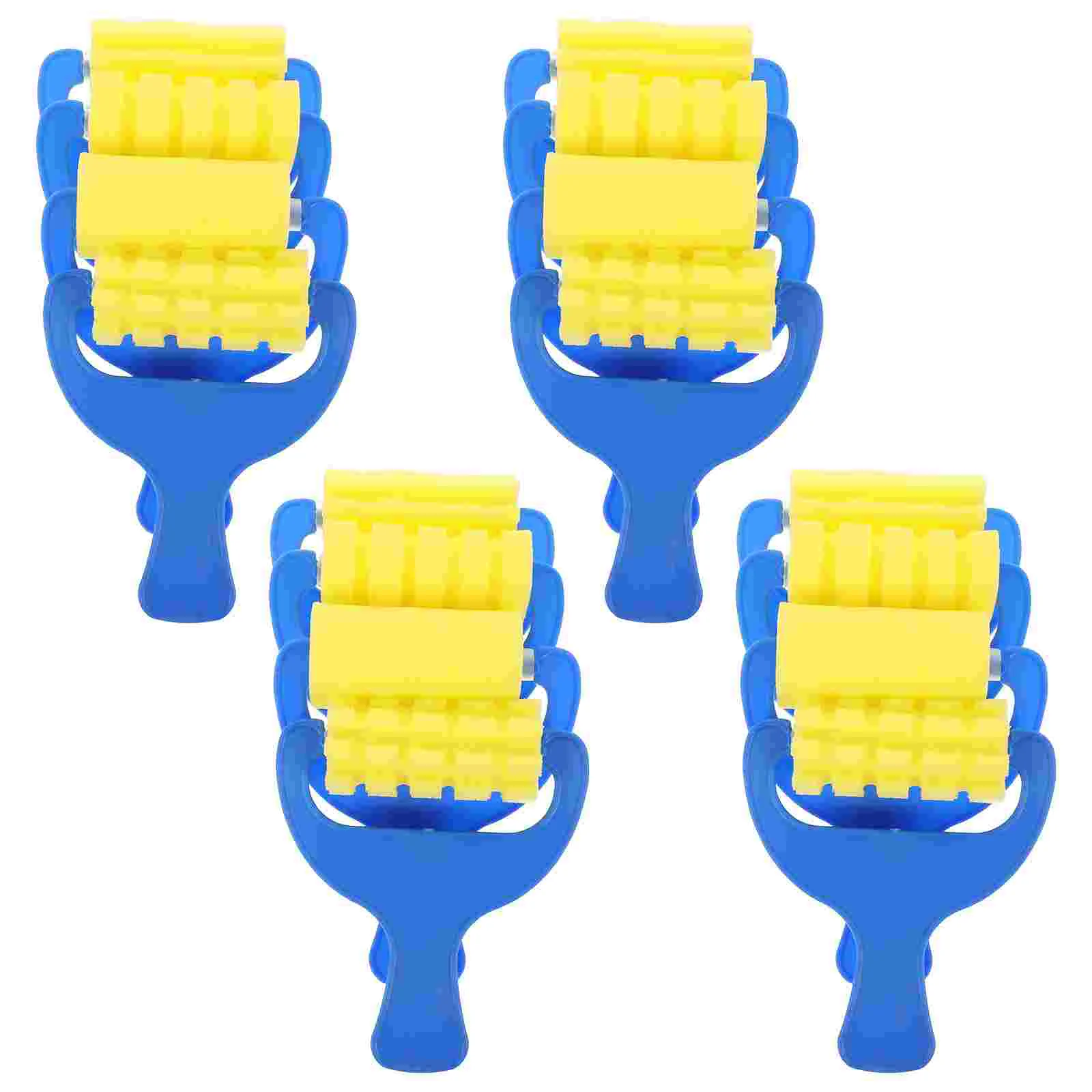 12 Pcs Sponge Brush Roller Children Painting Rollers Kids Graffiti Brushes 4 Sets Plastic Handle Tool Creativity
12 Pcs Sponge Brush Roller Children Painting Rollers Kids Graffiti Brushes 4 Sets Plastic Handle Tool Creativity