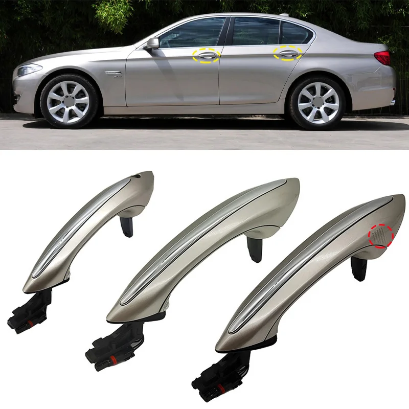 Для BMW F10, F11, F18, F06, F12, F13, F02, F07, F01, F02, F03, F04 Наружная ручка двери автомобиля, сменная рукоятка с безключевым датчиком
Для BMW F10, F11, F18, F06, F12, F13, F02, F07, F01, F02, F03, F04 Наружная ручка двери автомобиля, сменная рукоятка с безключевым датчиком