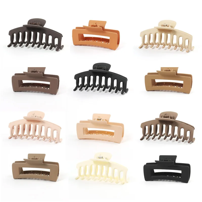 1pc Seamless Spray Painted Frosted Material Hair Clip Claw Rectangular Jewelry Accessory
1pc Seamless Spray Painted Frosted Material Hair Clip Claw Rectangular Jewelry Accessory