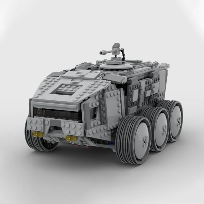 582PCS Moc High-Tech Imperial Modular Transport (MOD-T) Mandalorian Vehicle Model Toys Building Blocks For Kids Adults Gifts
582PCS Moc High-Tech Imperial Modular Transport (MOD-T) Mandalorian Vehicle Model Toys Building Blocks For Kids Adults Gifts