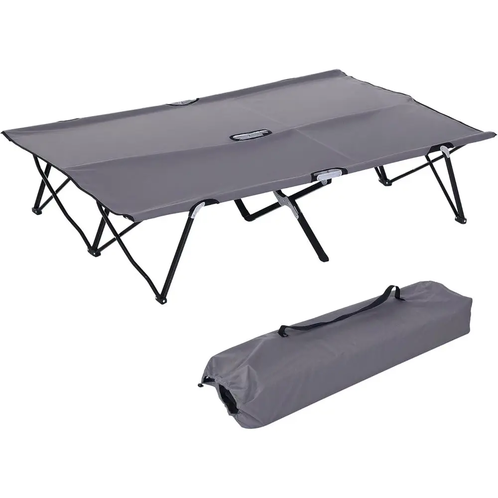50 Wide Portable Camping Cot for 2 Adults - Extra Spacious Outdoor Bed with Carry Bag, Ideal for Beach and Hiking
50 Wide Portable Camping Cot for 2 Adults - Extra Spacious Outdoor Bed with Carry Bag, Ideal for Beach and Hiking
