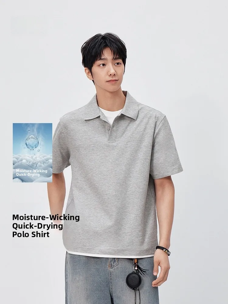 Semir Men's irt Loose Fit Qui Dry Moisture ng Summer Knitwear Casual Sle ort Sve Faionable Youthwear
Semir Men's irt Loose Fit Qui Dry Moisture ng Summer Knitwear Casual Sle ort Sve Faionable Youthwear