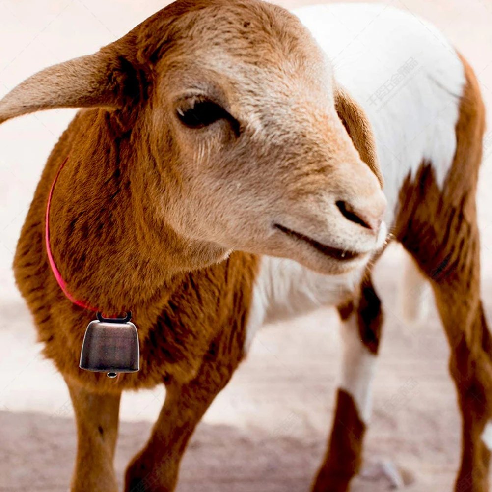 1 set Cow Bell Hanging Decoration Loud Sound Mini Size Farm Animal Supplies Pet Cattle Loud Bell Tag Accessories
1 set Cow Bell Hanging Decoration Loud Sound Mini Size Farm Animal Supplies Pet Cattle Loud Bell Tag Accessories