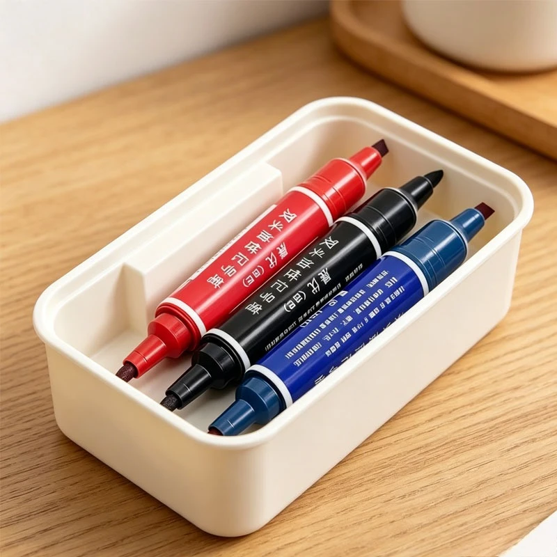 Double Headed Permanent Markers 5pcs Black Red Blue Oil Marker Pens 2mm/6mm Waterproof Quick-Drying Marker Pens for Stationery
Double Headed Permanent Markers 5pcs Black Red Blue Oil Marker Pens 2mm/6mm Waterproof Quick-Drying Marker Pens for Stationery