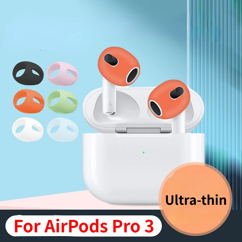 2025 силиконовые насадки для наушников AirPods Pro 3, силиконовые затычки для ушей, противоскользящие, мягкие сменные наушники, ультратонкие
2025 силиконовые насадки для наушников AirPods Pro 3, силиконовые затычки для ушей, противоскользящие, мягкие сменные наушники, ультратонкие
