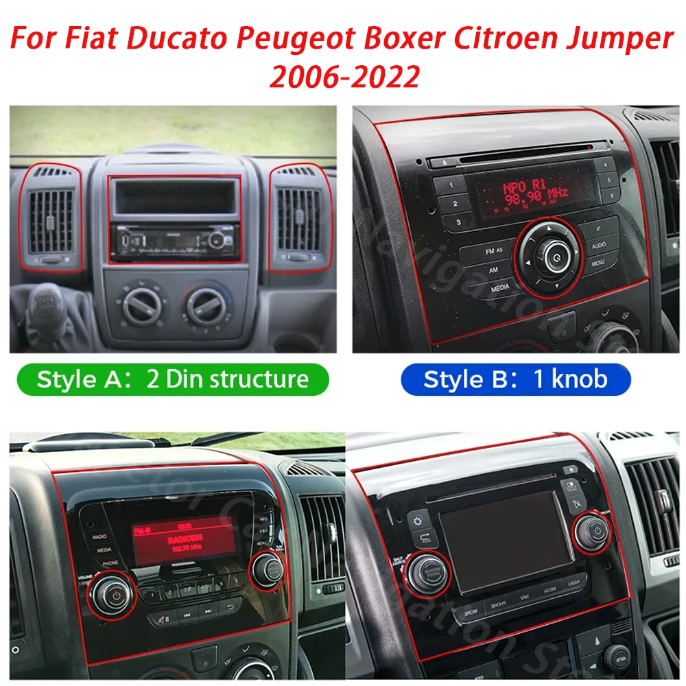 Car Radio For Fiat Ducato Peugeot Boxer Citroen Jumper 2006 2007 2008 2009 -2022 tereo Multimedia Video Player Wireless Carplay
Car Radio For Fiat Ducato Peugeot Boxer Citroen Jumper 2006 2007 2008 2009 -2022 tereo Multimedia Video Player Wireless Carplay