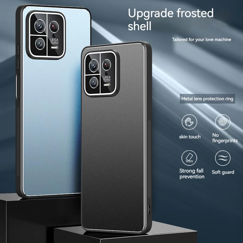 For Xiaomi 13 Ultra13 Pro Metal Lens Phone Protection Case 12 Ultra 12S Frosted Back Panel Shock And Fall Protection Back Cover
For Xiaomi 13 Ultra13 Pro Metal Lens Phone Protection Case 12 Ultra 12S Frosted Back Panel Shock And Fall Protection Back Cover