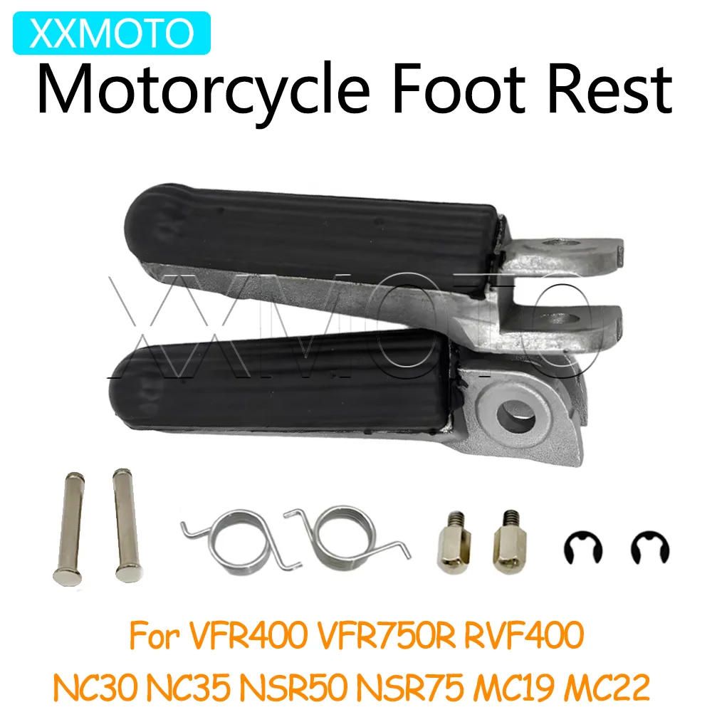For Honda VFR400 VFR750R RVF400 NC30 NC35 NSR 50 NSR75 MC 19 22 VFR 400 750 R RVF 400 NC 30 35 Motorcycle Foot Rests Pedal
For Honda VFR400 VFR750R RVF400 NC30 NC35 NSR 50 NSR75 MC 19 22 VFR 400 750 R RVF 400 NC 30 35 Motorcycle Foot Rests Pedal