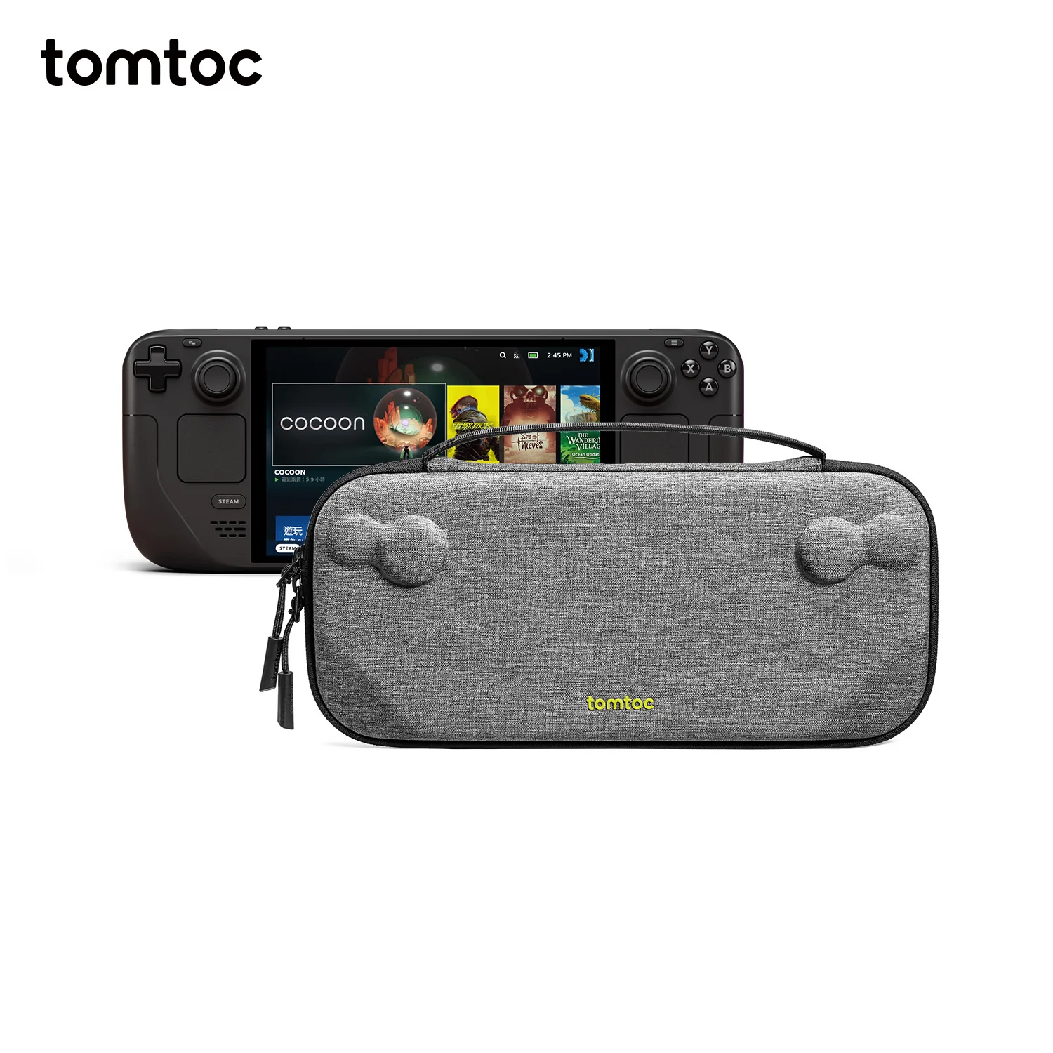 Carrying Case Compatible with Steam Deck, Protective Case,Hard Portable Travel Carrying Bag for Steam Deck Console & Accessories
Carrying Case Compatible with Steam Deck, Protective Case,Hard Portable Travel Carrying Bag for Steam Deck Console & Accessories