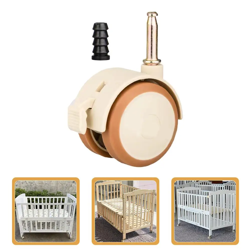 4pcs Baby Crib Wheels Silent Locking Easy Installation Chair Wheels Nursery Cart Caster Set Furniture Bed Casters
4pcs Baby Crib Wheels Silent Locking Easy Installation Chair Wheels Nursery Cart Caster Set Furniture Bed Casters