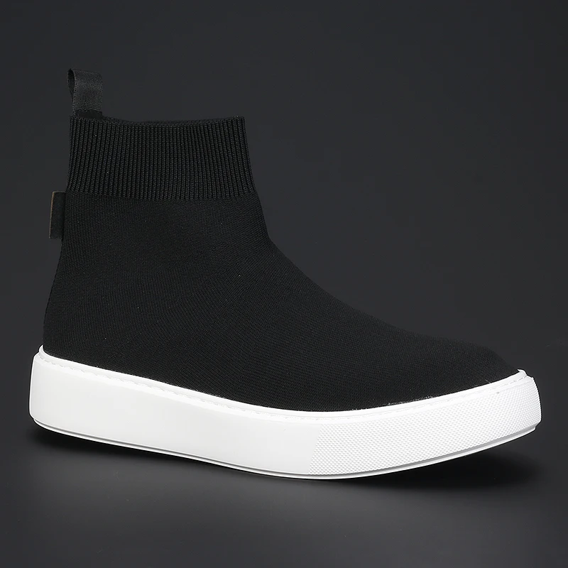 New Men's Shoes Fashion Breathable Mesh Cloth Shoes Thick Sole High Top Casual Board Shoes Trend Light Comfortable Fashion Shoes
New Men's Shoes Fashion Breathable Mesh Cloth Shoes Thick Sole High Top Casual Board Shoes Trend Light Comfortable Fashion Shoes