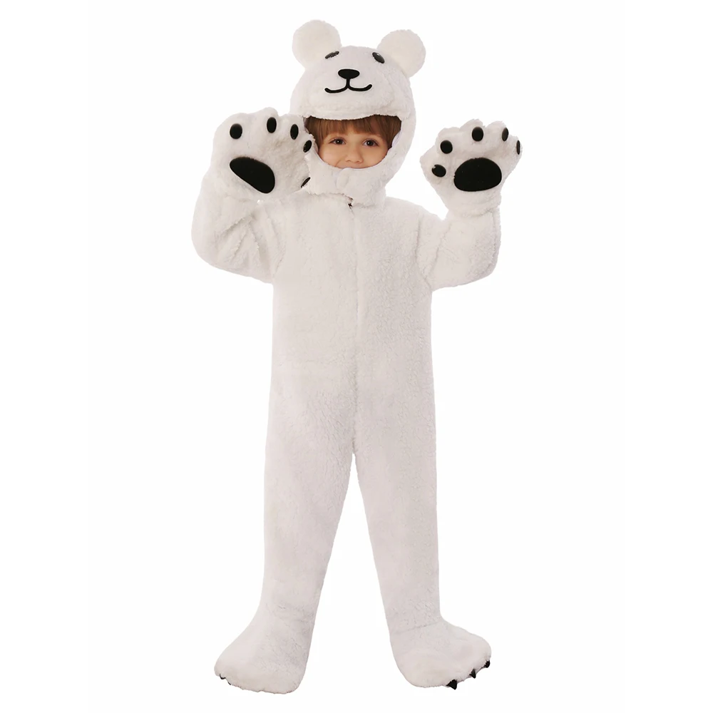 Arctic Polar Bear Costume For Enfant Animal Halloween Jumpsuit Costumes Toddler White Bears Cosplay Dress Up
Arctic Polar Bear Costume For Enfant Animal Halloween Jumpsuit Costumes Toddler White Bears Cosplay Dress Up
