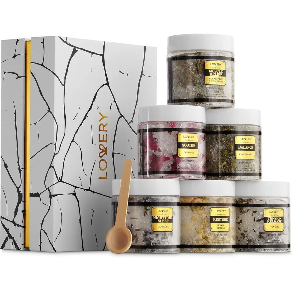 Gits or Women Who Have Everything, Epsom Bath Salts Git Basket Set, Sel Care Salt with ential Oil, Gits or Her, Mom, Lavender, E
Gits or Women Who Have Everything, Epsom Bath Salts Git Basket Set, Sel Care Salt with ential Oil, Gits or Her, Mom, Lavender, E